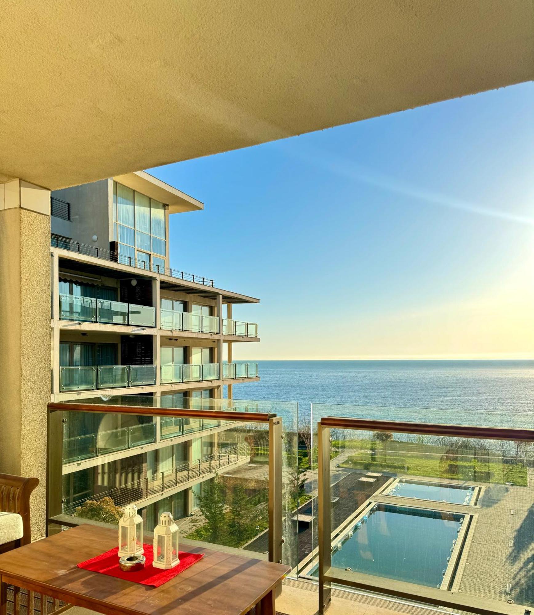 Appartamento Sea View Penthouse Obzor Esterno foto